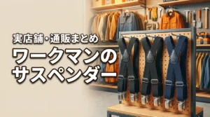 【ワークマン】サスペンダーはどこで売ってる？買える通販サイトや実店舗まとめ