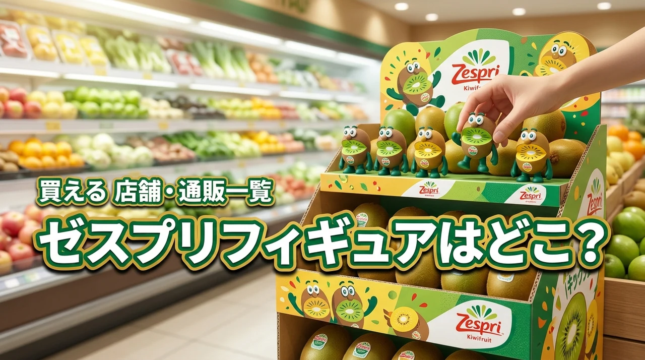 【結論】ゼスプリフィギュアはどこで売ってる？買える店舗や在庫がある通販を一覧化