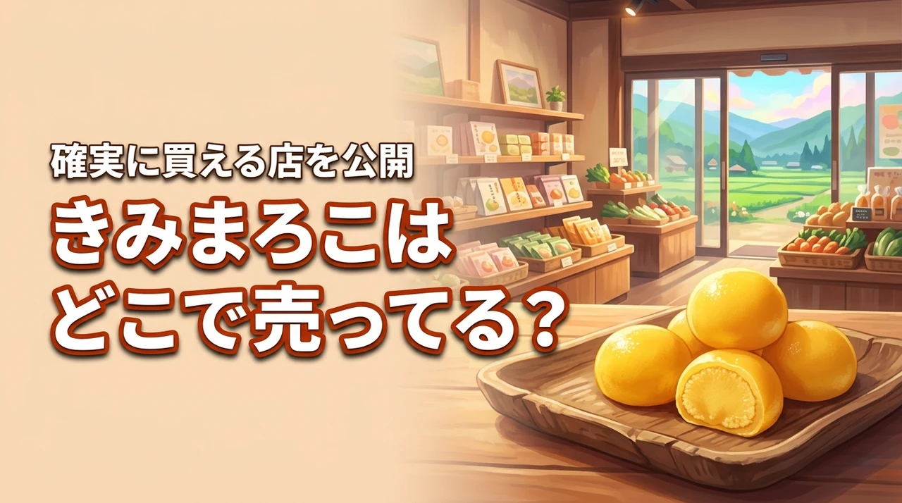 【きみまろこはどこで売ってる？】道の駅やスーパーなど確実に買える販売店を公開