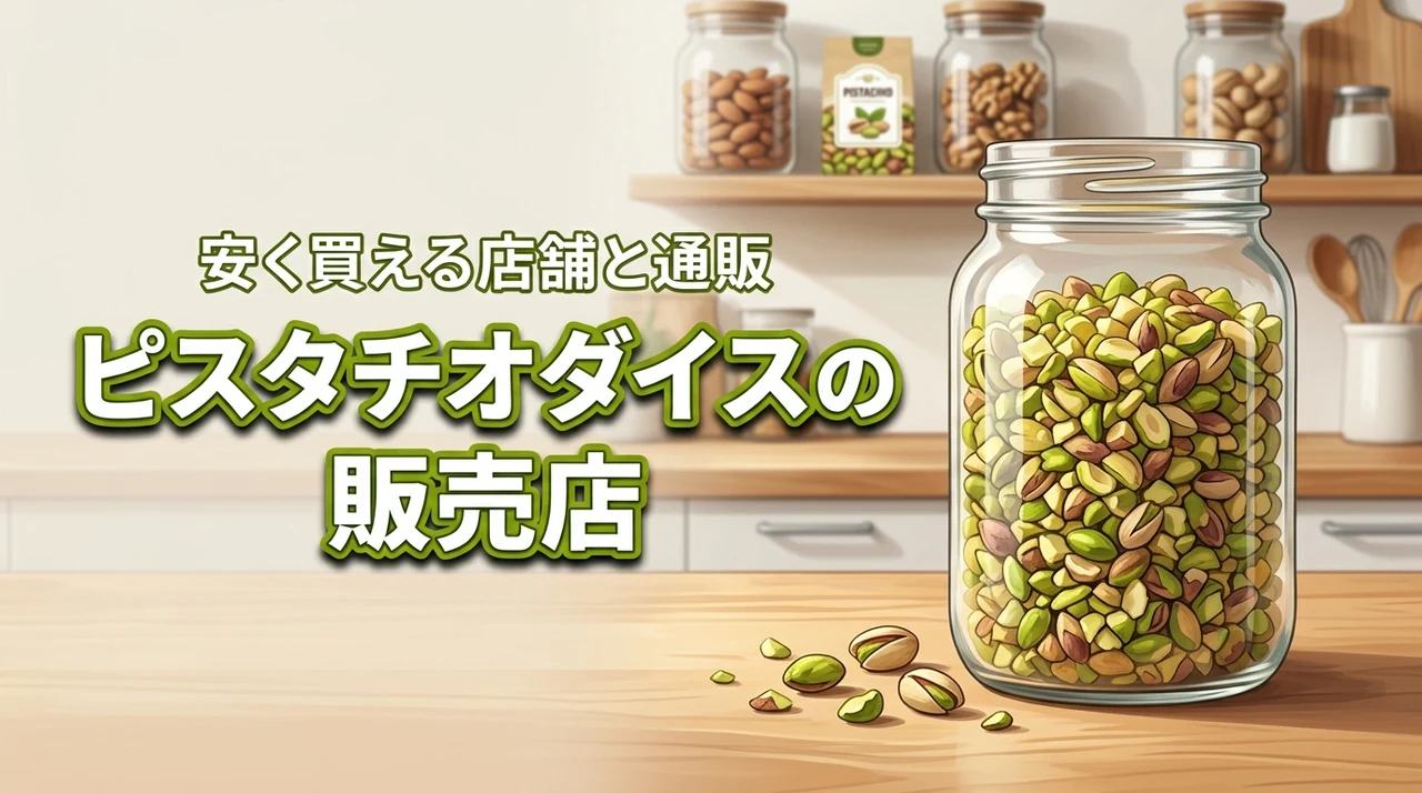ピスタチオダイスはどこに売ってる？安く確実に買える店舗と通販サイトの正解