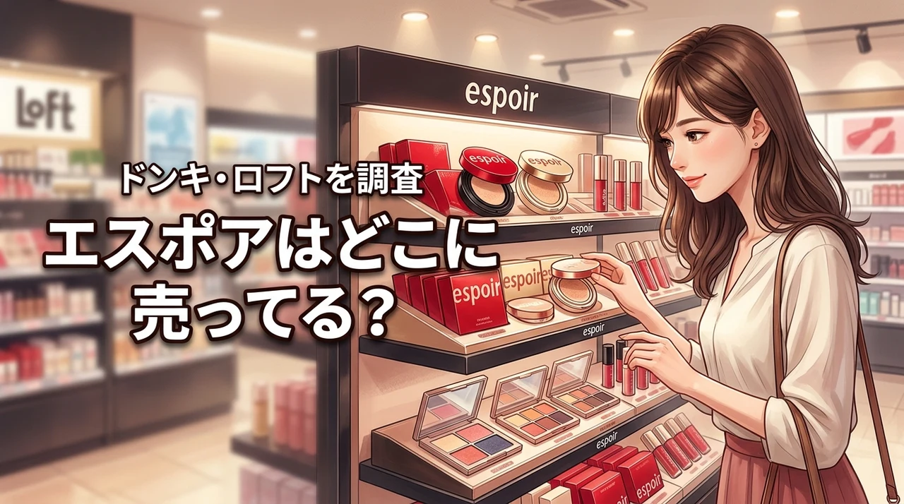 エスポアはどこに売ってる？ドンキやロフトなど実際に買える場所を写真付きで紹介