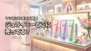 【結論】ジュライミーはどこに売ってる？マツキヨや楽天など安く買える店舗を紹介